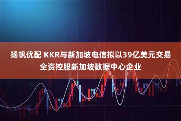 扬帆优配 KKR与新加坡电信拟以39亿美元交易全资控股新加坡数据中心企业