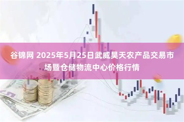 谷锦网 2025年5月25日武威昊天农产品交易市场暨仓储物流中心价格行情